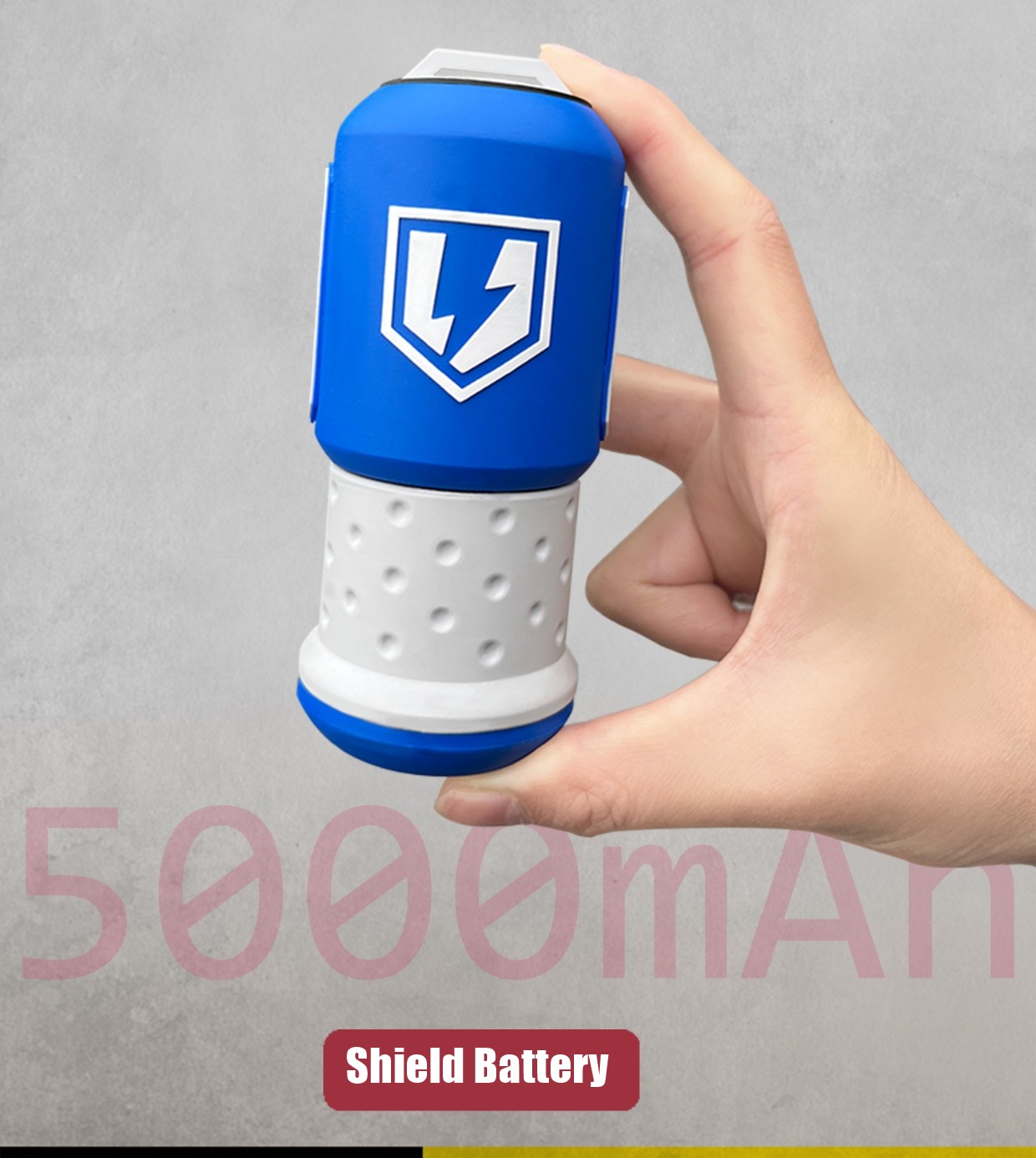 แบตสำรองพกพา แบบไร้สาย APEX LEGENDS SHIELD BATTERY ขนาดความจุ 5000 mAh